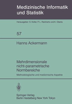 Mehrdimensionale nicht-parametrische Normbereiche (eBook, PDF) - Ackermann, Hanns