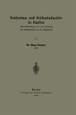 Seidenbau und Seidenindustrie in Italien (eBook, PDF)