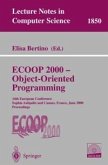ECOOP 2000 - Object-Oriented Programming (eBook, PDF)