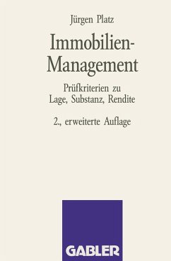Immobilien-Management (eBook, PDF) - Platz, Jürgen
