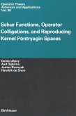 Schur Functions, Operator Colligations, and Reproducing Kernel Pontryagin Spaces (eBook, PDF)