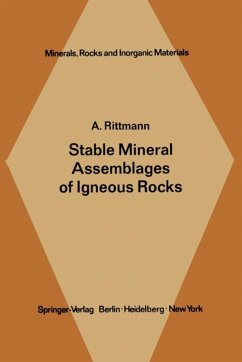 Stable Mineral Assemblages of Igneous Rocks (eBook, PDF) - Rittmann, A.