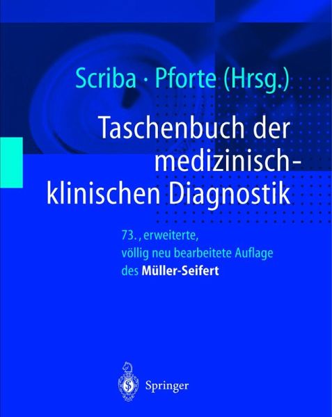 Taschenbuch der medizinisch-klinischen Diagnostik (eBook, PDF) Taschenbuch der medizinisch-klinischen Diagnostik (eBook, PDF)