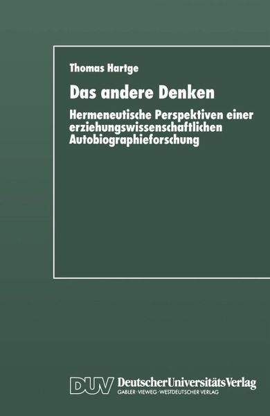Das andere Denken (eBook, PDF) Das andere Denken (eBook, PDF)