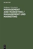 Management and Marketing / Management und Marketing (eBook, PDF)