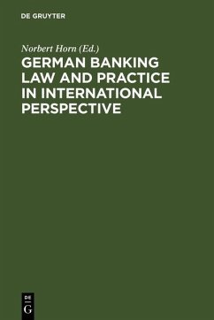 German Banking Law and Practice in International Perspective (eBook, PDF)