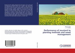 Performance of mustard to planting methods and weed management