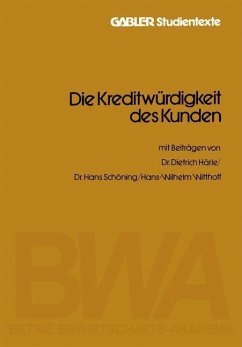 Cover Die Kreditwürdigkeit des Kunden (eBook, PDF)