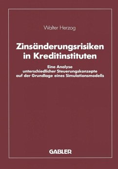 Zinsänderungsrisiken in Kreditinstituten (eBook, PDF) - Herzog, Walter