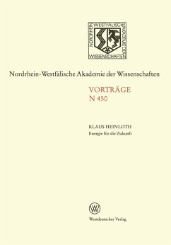 Cover Energie für die Zukunft Notwendigkeiten - Möglichkeiten - Verantwortung (eBook, PDF)
