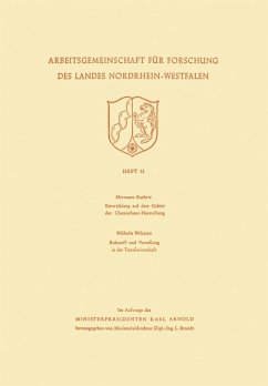 Entwicklung auf dem Gebiet der Chemiefaser-Herstellung (eBook, PDF) - Rathert, Hermann