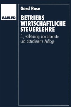 Betriebswirtschaftliche Steuerlehre (eBook, PDF) - Rose, Gerd