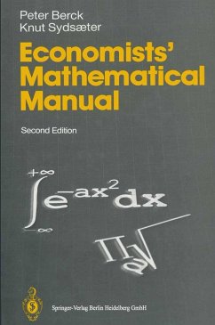 Economists' Mathematical Manual (eBook, PDF) - Berck, Peter; Sydsaeter, Knut