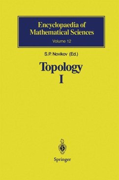 Topology I (eBook, PDF) - Novikov, S. P.