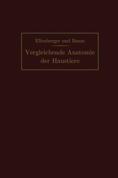 Handbuch der vergleichenden Anatomie der Haustiere (eBook, PDF) - Ellenberger, Wilhelm; Baum, Hermann