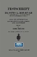 Festschrift Dr. Otto L. Heubner, Geheimem Medizinalrat, Professor und Direktor der Universitätskinderklinik in Berlin, zum LXX. Geburtstag und zum Andenken an den Abschluss Seiner Lehrtätigkeit (eBook, PDF) - Heubner, Otto