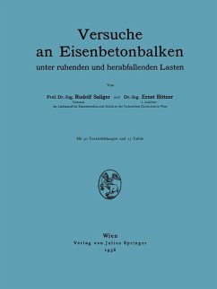 Versuche an Eisenbetonbalken (eBook, PDF) - Saliger, R.; Bittner, E.