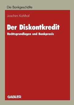 Cover Der Diskontkredit (eBook, PDF)