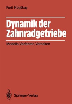 Cover Dynamik der Zahnradgetriebe (eBook, PDF)