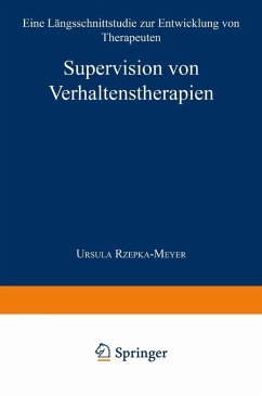 Cover Supervision von Verhaltenstherapien (eBook, PDF)