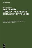 Die Transzendentalienlehre im Corpus Aristotelicum (eBook, PDF)