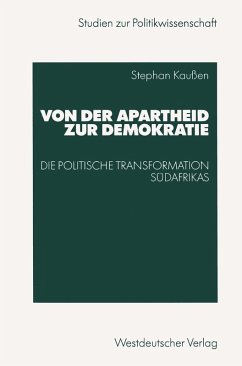 Von der Apartheid zur Demokratie (eBook, PDF) - Kaußen, Stephan