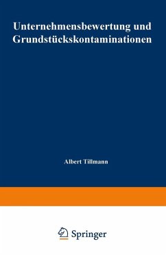 Cover Unternehmensbewertung und Grundstückskontaminationen (eBook, PDF)