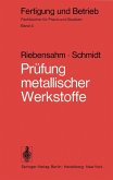 Prüfung metallischer Werkstoffe (eBook, PDF)