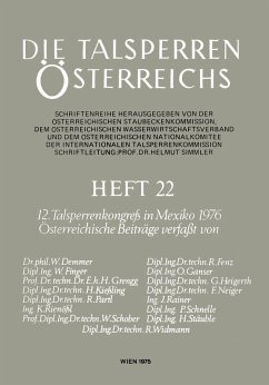 12. Talsperrenkongreß in Mexiko 1976 (eBook, PDF)