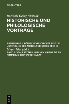 Cover Vom ersten punischen Kriege bis zu Pompejus' erstem Consulat (eBook, PDF)