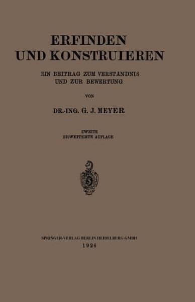 Erfinden und Konstruieren (eBook, PDF)