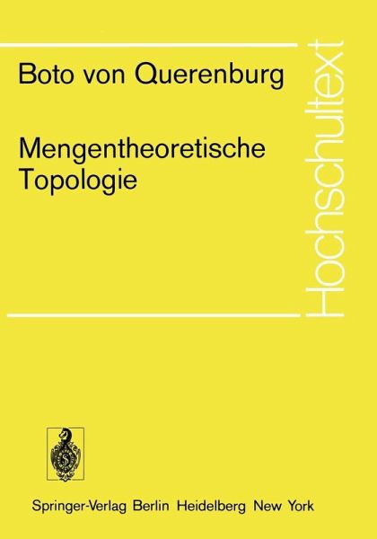 Mengentheoretische Topologie (eBook, PDF)