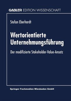 Wertorientierte Unternehmungsführung (eBook, PDF)