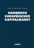 Handbuch Europäischer Kapitalmarkt (eBook, PDF)