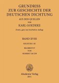 Grundriss zur Geschichte der deutschen Dichtung aus den Quellen - Register I-III, BAND XVIII (eBook, PDF)