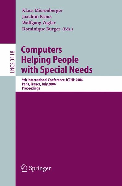Computers Helping People with Special Needs (eBook, PDF)