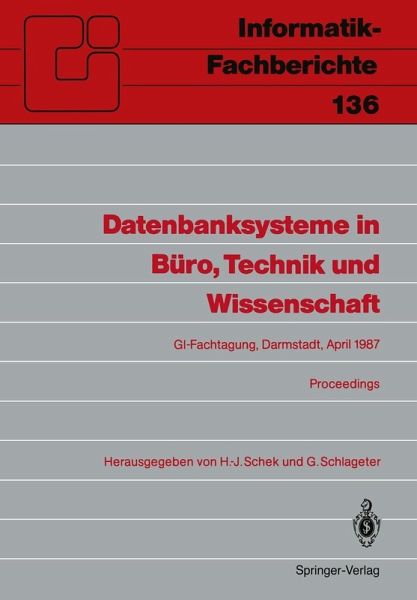 Datenbanksysteme in Büro, Technik und Wissenschaft (eBook, PDF)