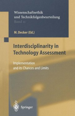 Cover Interdisciplinarity in Technology Assessment (eBook, PDF)
