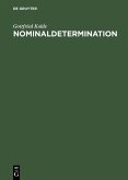 Nominaldetermination (eBook, PDF)
