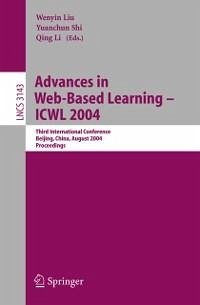 Advances in Web-Based Learning - ICWL 2004 (eBook, PDF)