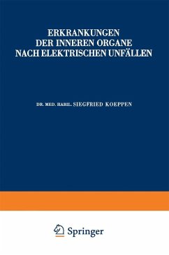 Cover Erkrankungen der Inneren Organe Nach Elektrischen Unfällen (eBook, PDF)