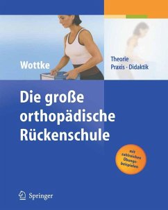 Die große orthopädische Rückenschule (eBook, PDF) - Wottke, Dietmar