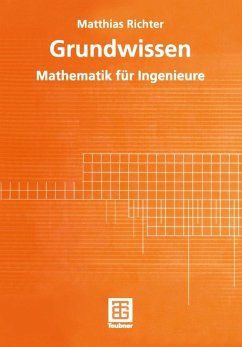 Grundwissen Mathematik für Ingenieure (eBook, PDF) - Richter, Matthias