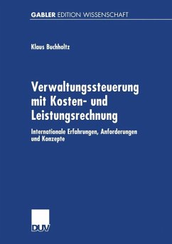 Verwaltungssteuerung mit Kosten- und Leistungsrechnung (eBook, PDF) - Buchholtz, Klaus