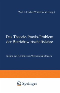Das Theorie-Praxis-Problem der Betriebswirtschaftslehre (eBook, PDF)