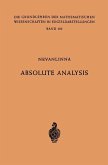 Absolute Analysis (eBook, PDF)