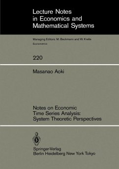 Notes on Economic Time Series Analysis: System Theoretic Perspectives (eBook, PDF) - Aoki, Masanao