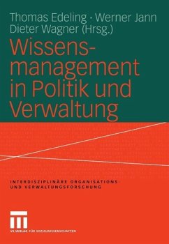 Wissensmanagement in Politik und Verwaltung (eBook, PDF)