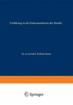 Einführung in die Elektronentheorie der Metalle (eBook, PDF) Cover Einführung in die Elektronentheorie der Metalle (eBook, PDF)