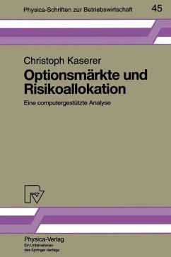 Cover Optionsmärkte und Risikoallokation (eBook, PDF)